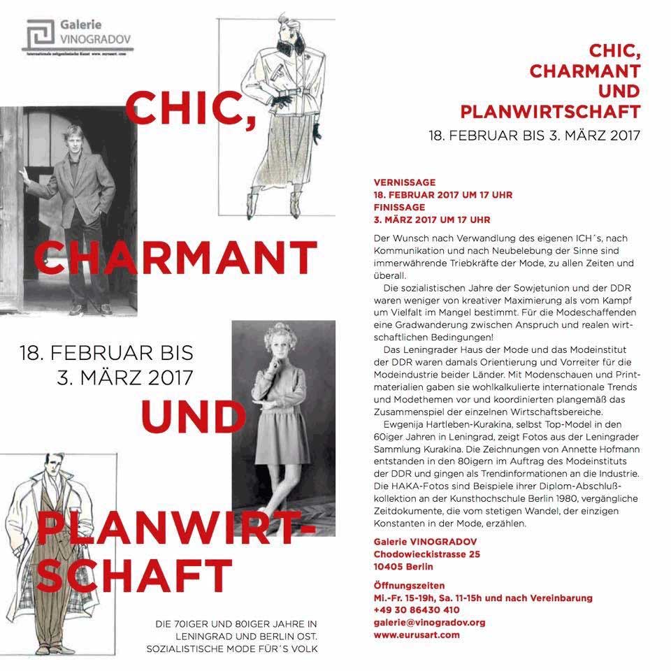 «Chic, Charmant und Planwirtschaft», Galerie «Vinogradov»