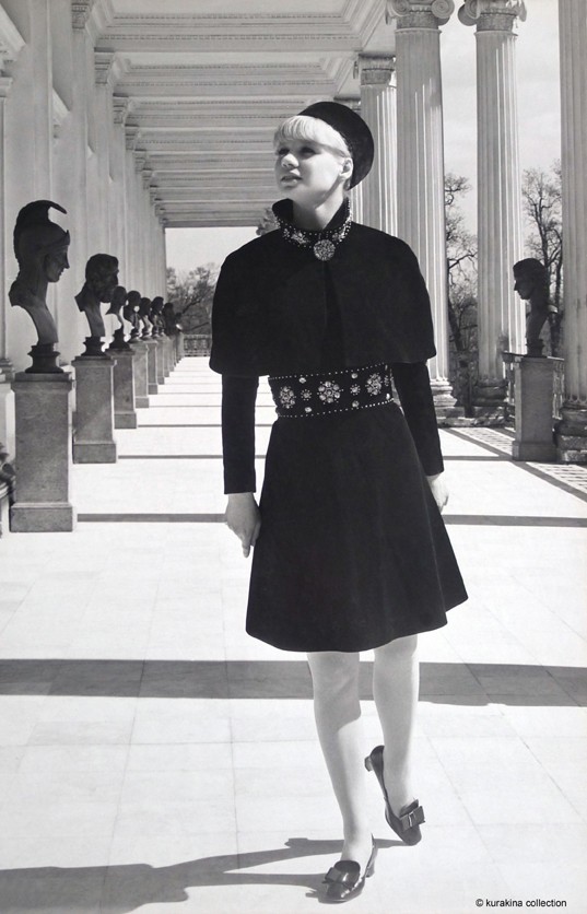 Советские манекенщицы в париже 1961